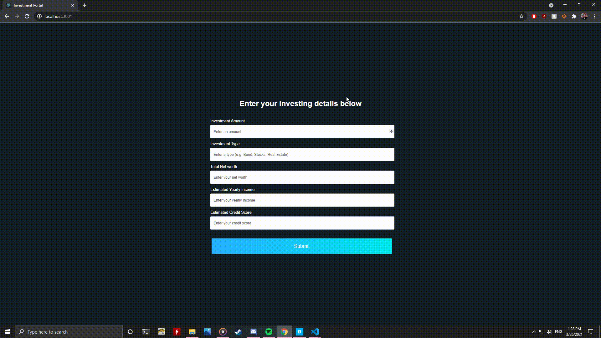 react demo